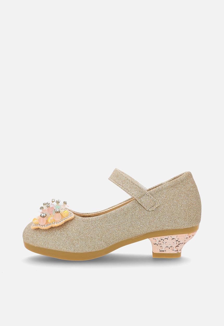 Pop Candy - Girls  kitten heel - gold