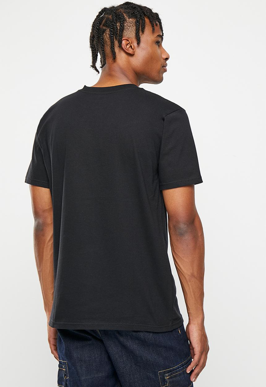 DC - Dc square star fill short sleeve - black/fire camo