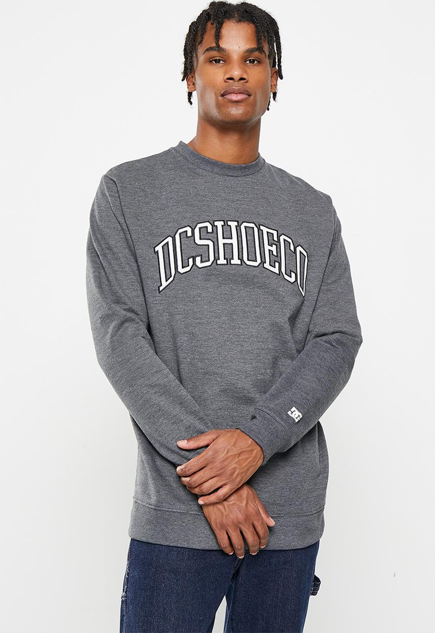 DC - Misfit premium crew - charcoal heather