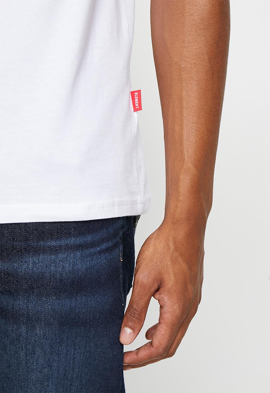 Element - Boubou short sleeve - optic white