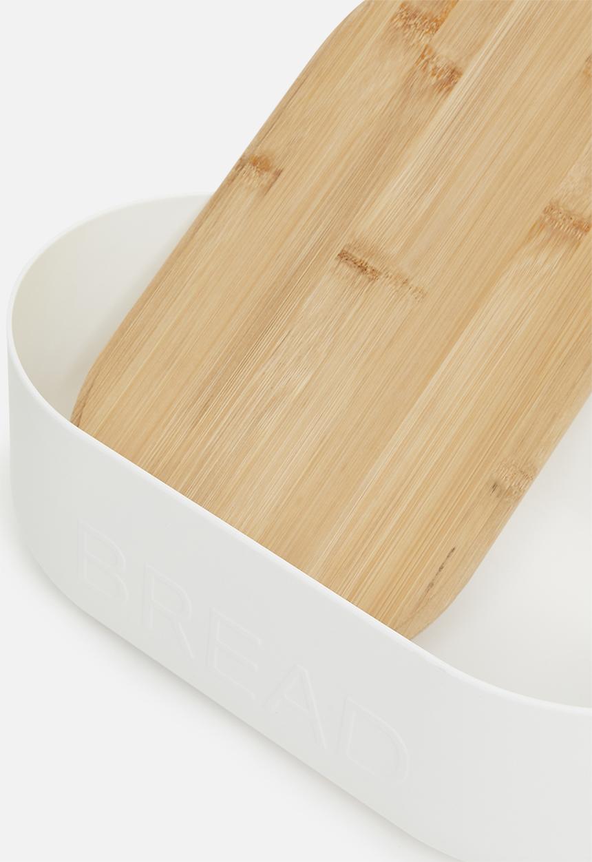 Excellent Houseware - Bread bin-white