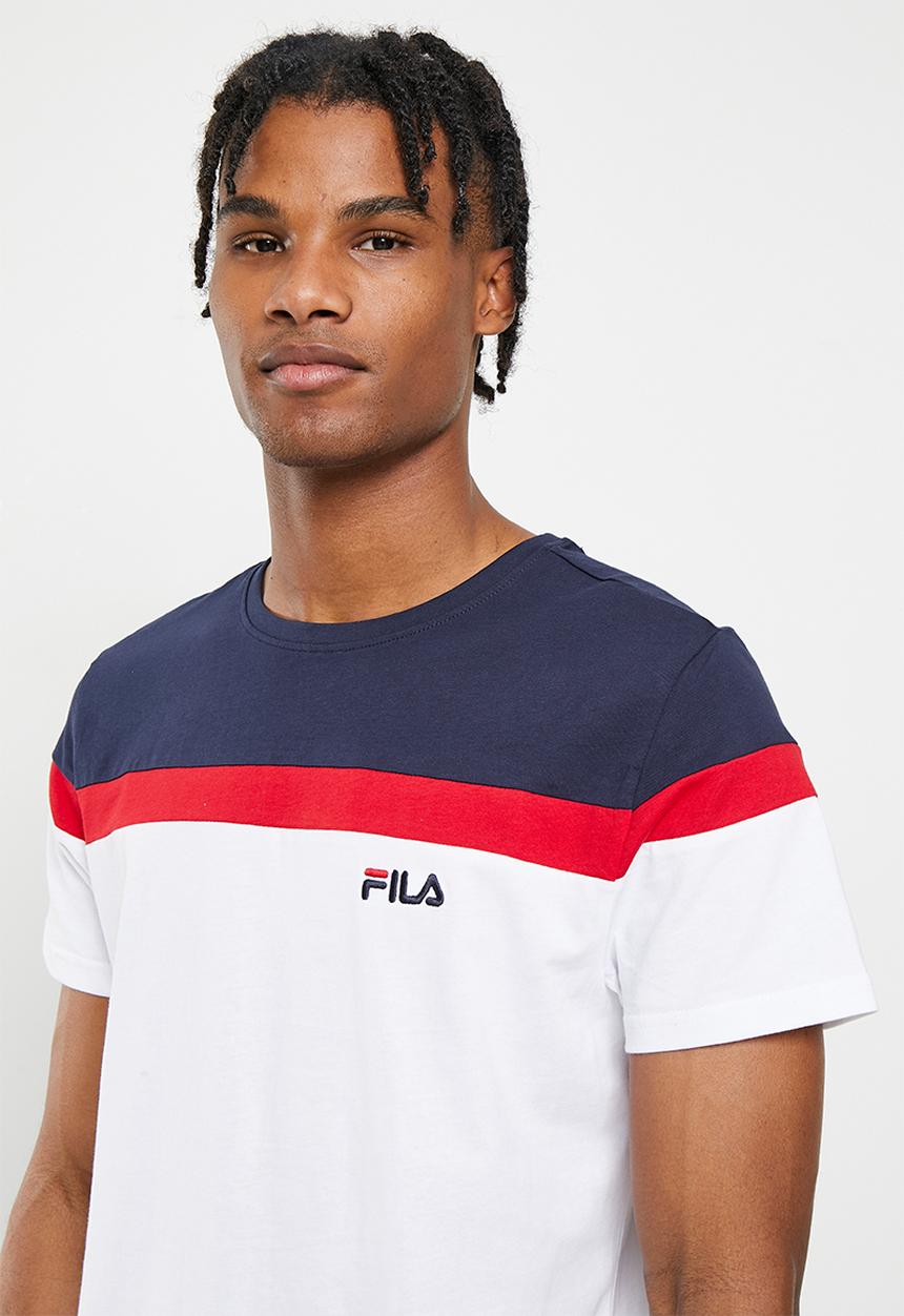 FILA - Vance short sleeve tee - white