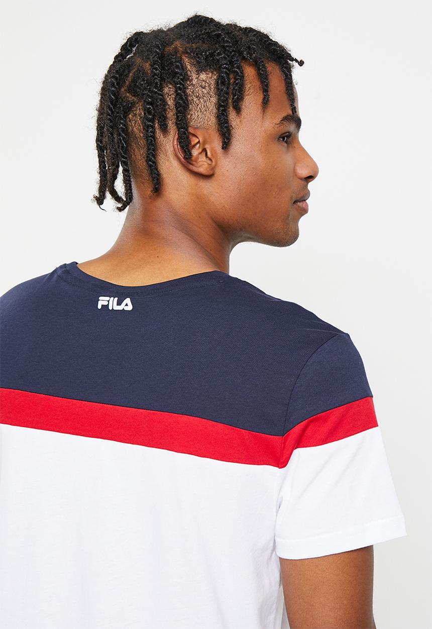 FILA - Vance short sleeve tee - white