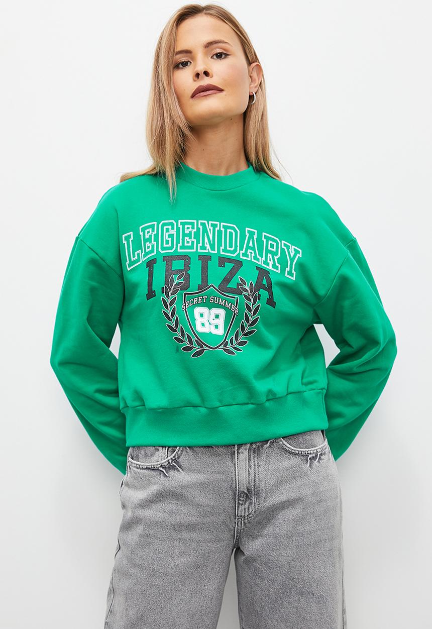 Blake - City graphic sweat - green