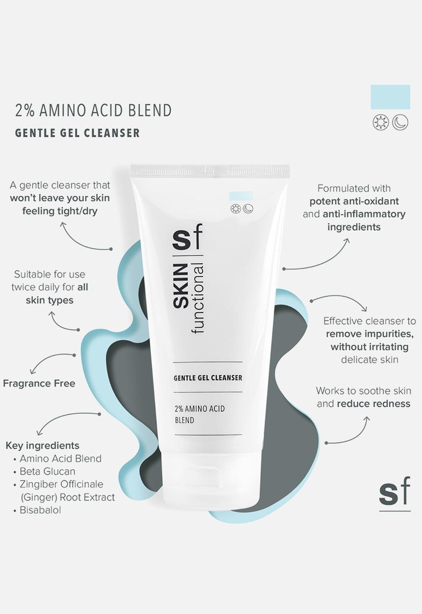 SKIN functional - 2% Amino Acid Blend Gentle Gel Cleanser