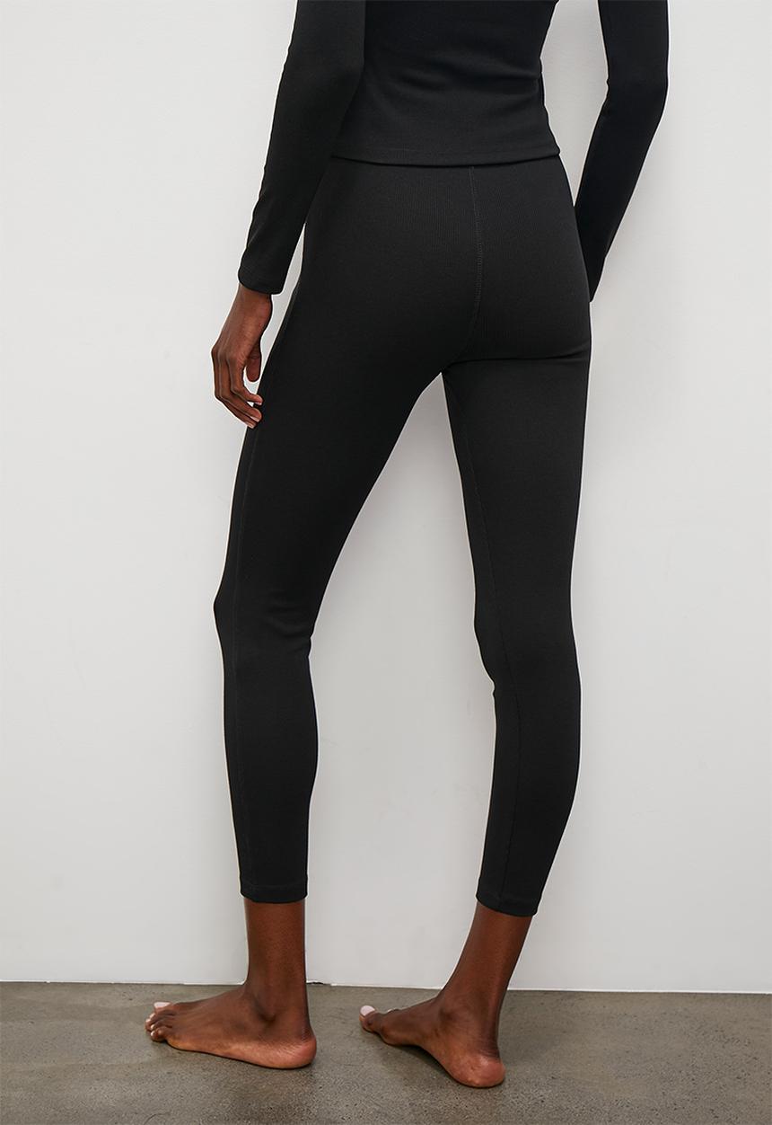 Superbalist - Rib legging - black