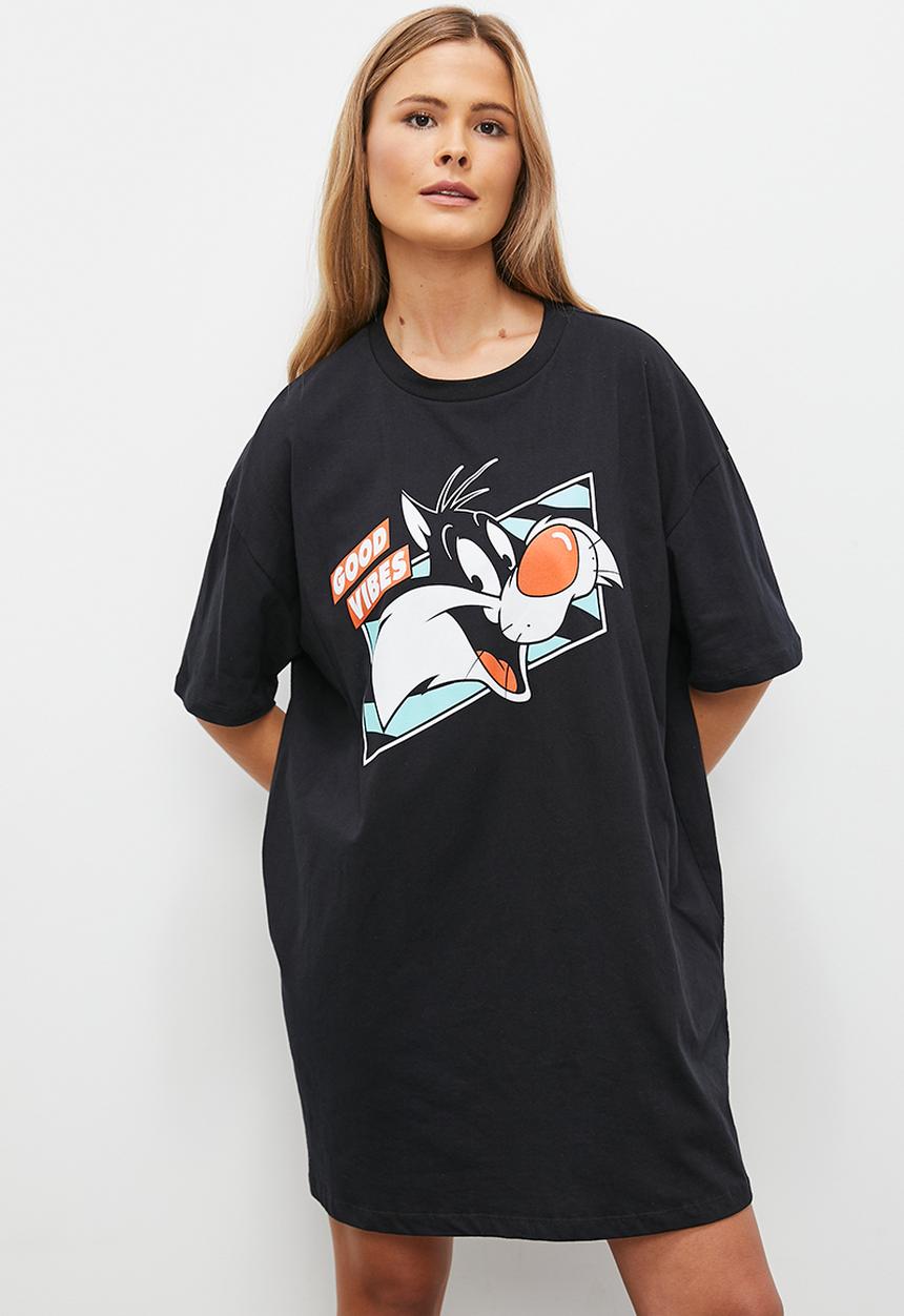 Blake - Sleep tee - black
