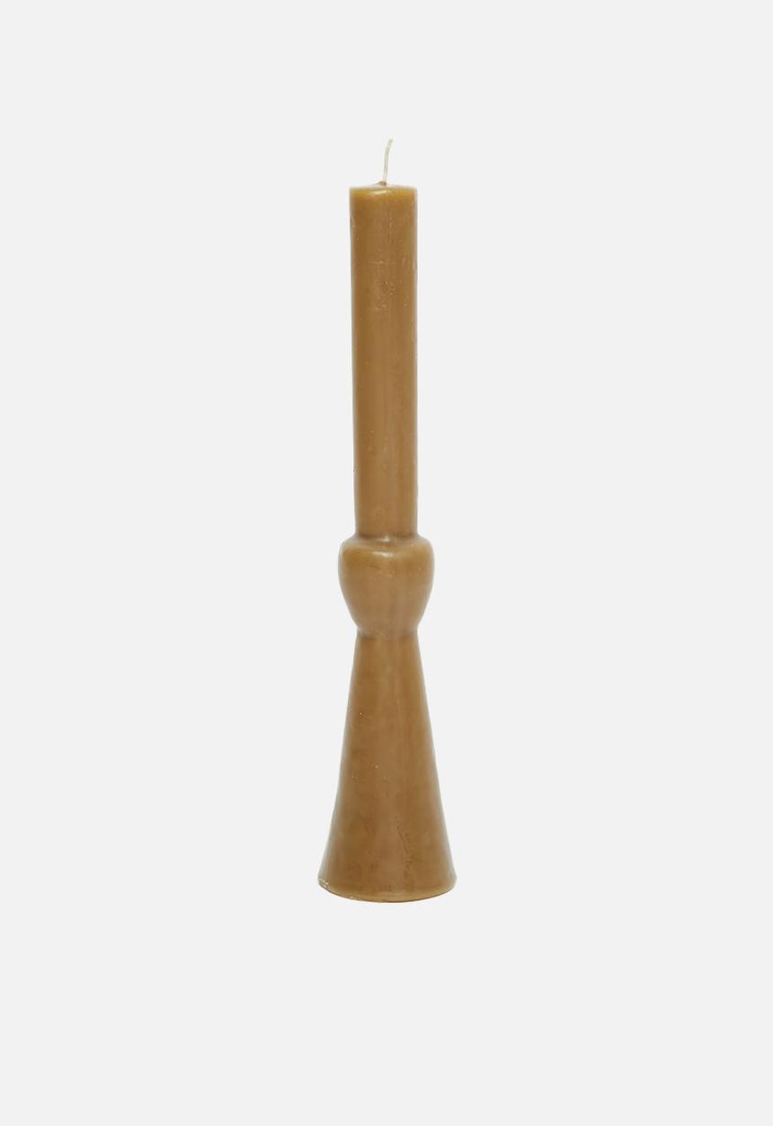 H&S - Twisted candle - olive