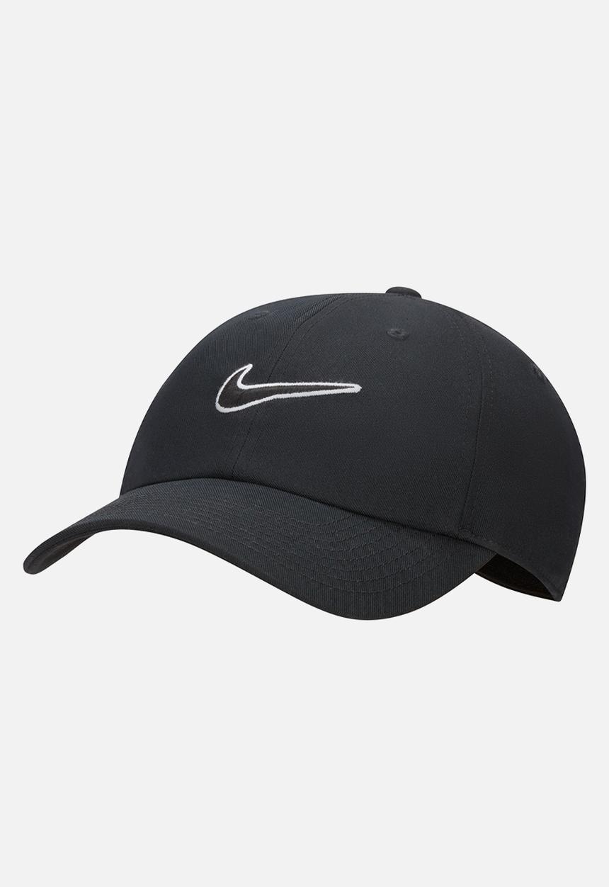 Nike - U nk club cap u cb swsh l - black / black