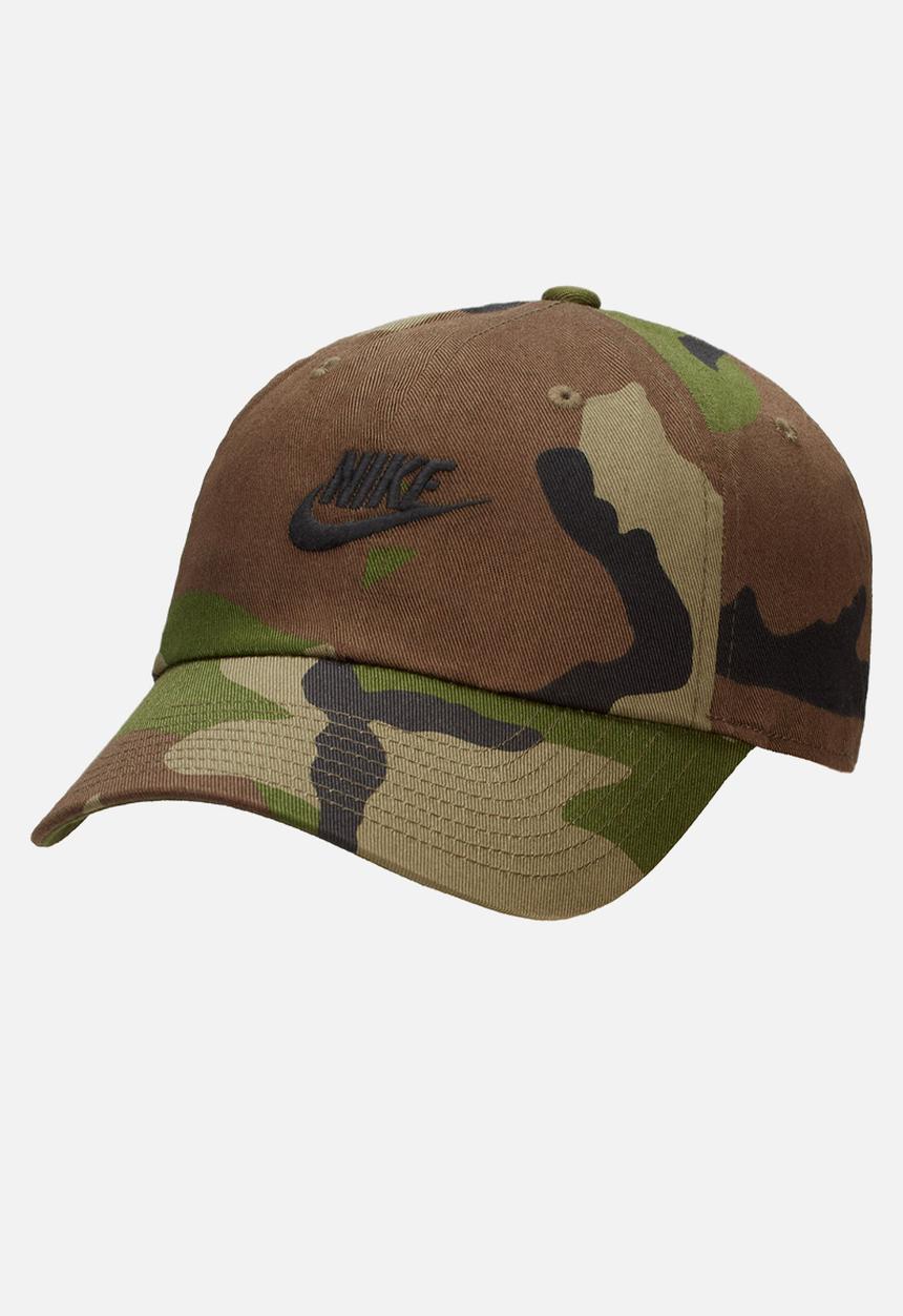 Nike - U nk club cap u cb fut camo l - medium olive / black