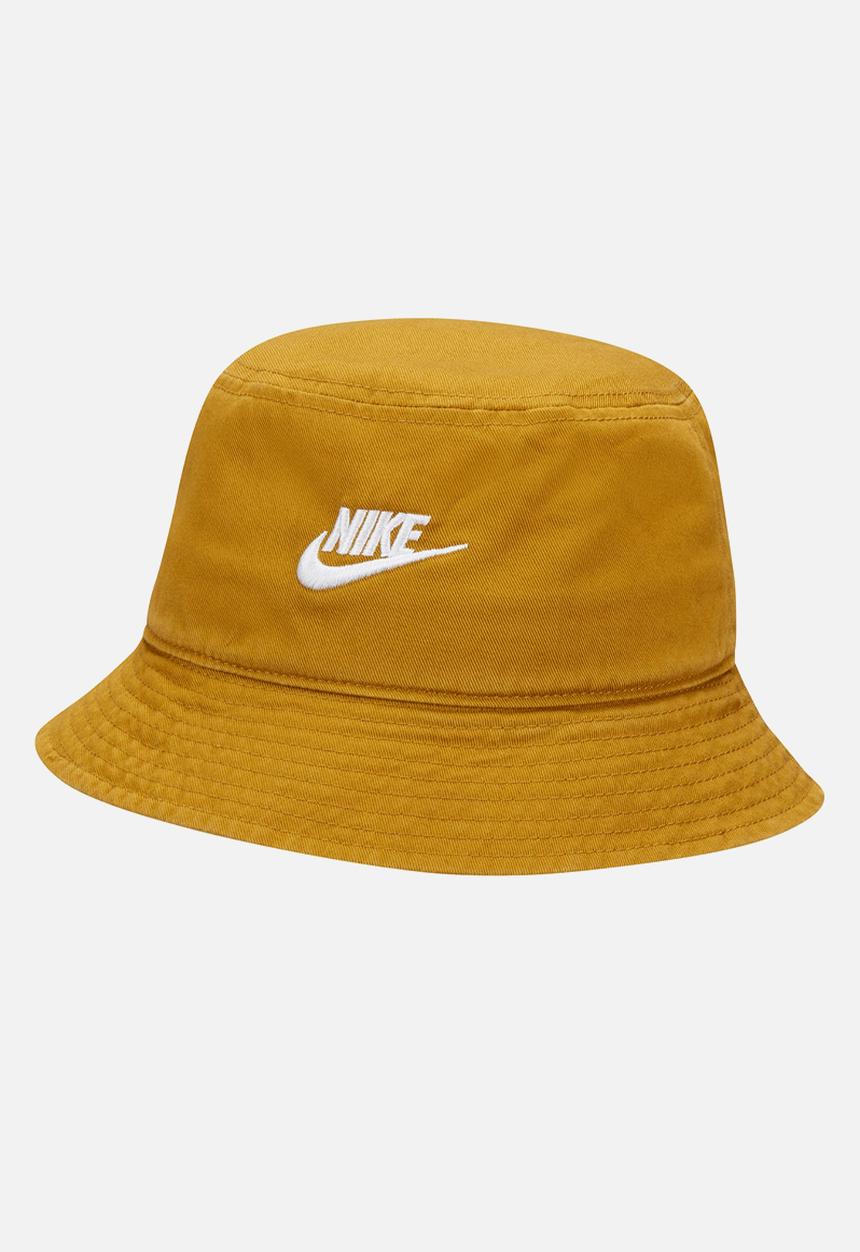 Nike - U nk apex bucket sq fut wsh l - bronzine / white