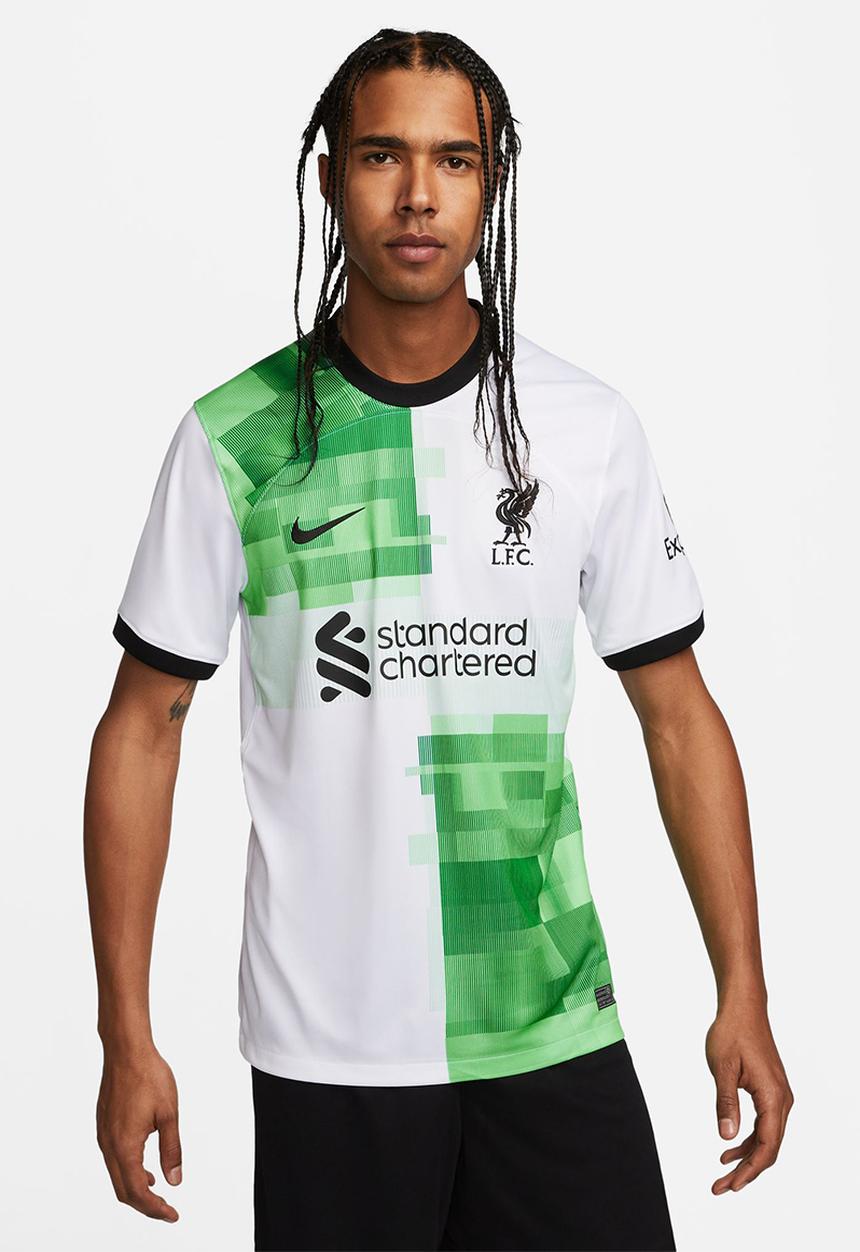 Lfc m nk df stad jsy short sleeve aw - white / green