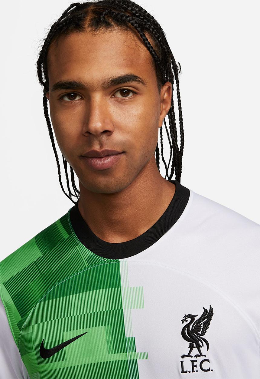 Nike - Liverpool FC 2023/24 away jsy- white / green 