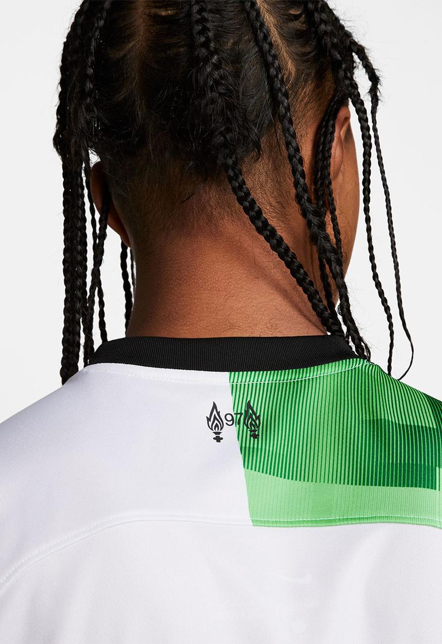 Nike - Liverpool FC 2023/24 away jsy- white / green 