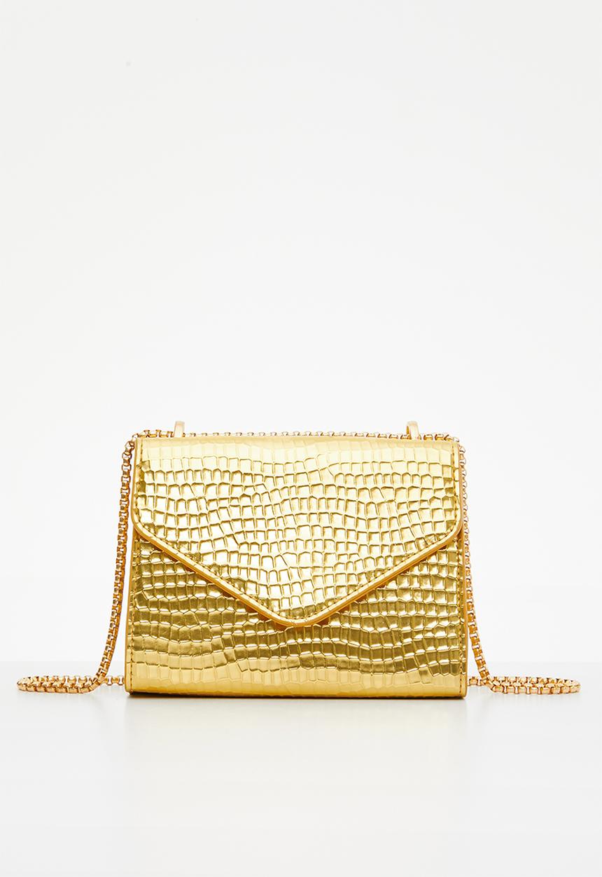 MILLA - Georgia clutch bag - gold