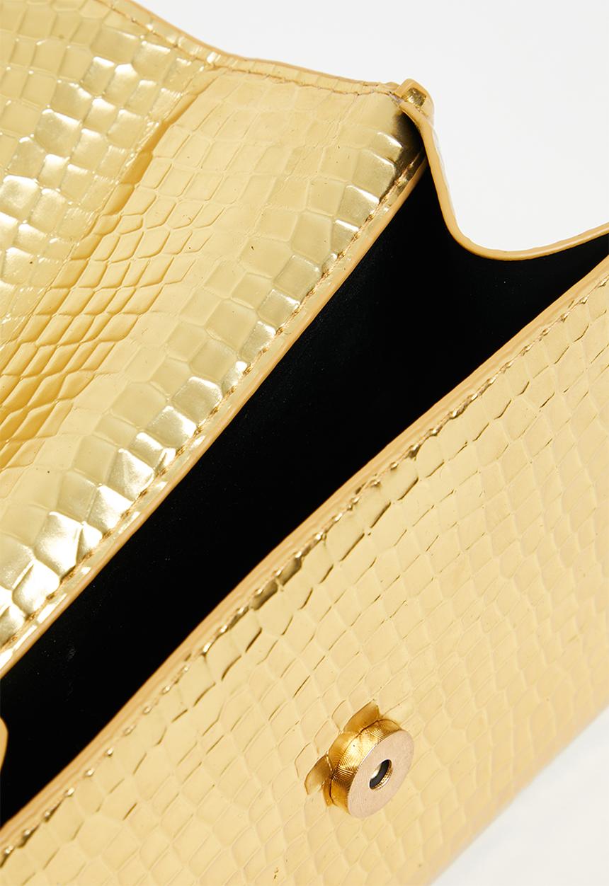 MILLA - Georgia clutch bag - gold