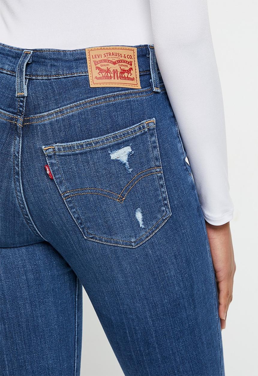 Levi’s® - 720 Hirise super skinny  - frozen solid