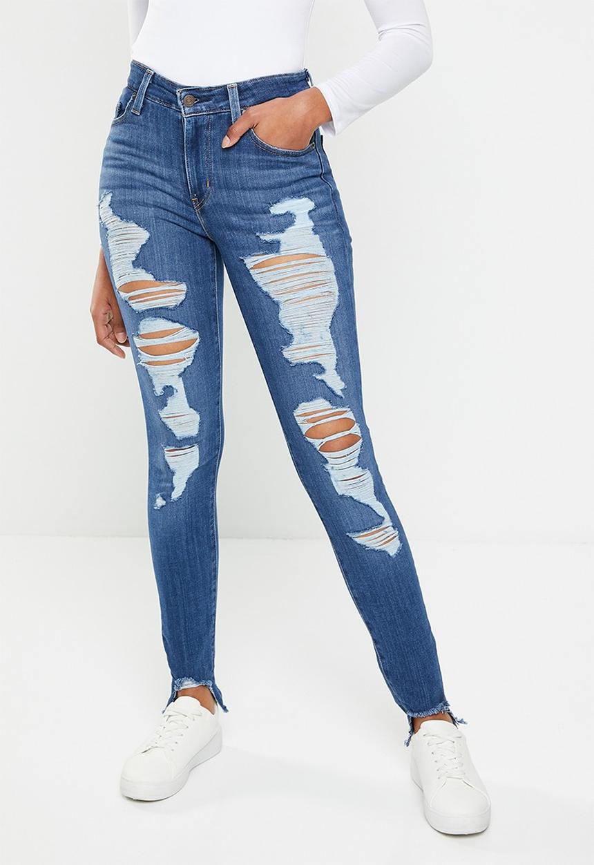 Levi’s® - 720 Hirise super skinny  - frozen solid