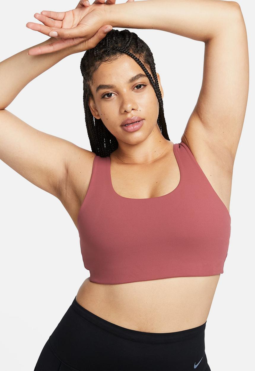 Nike - W nk df alate all u bra - cedar/white