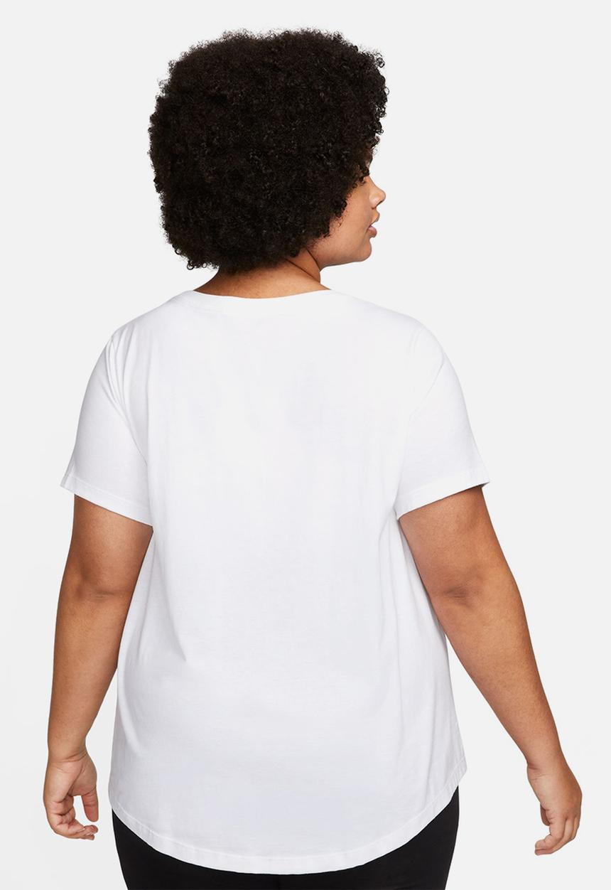 Nike - Plus w nsw tee club - white