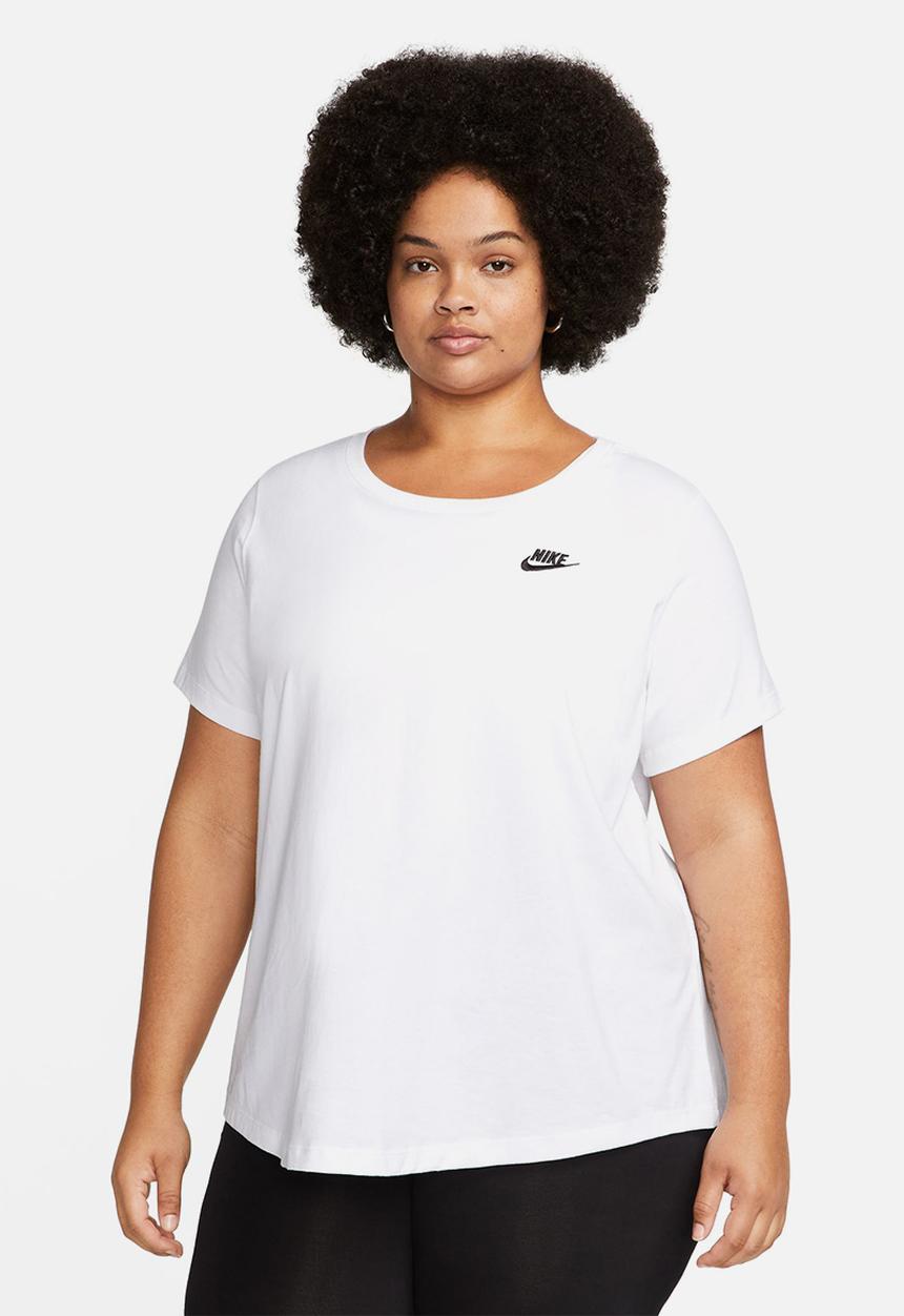 Nike - Plus w nsw tee club - white