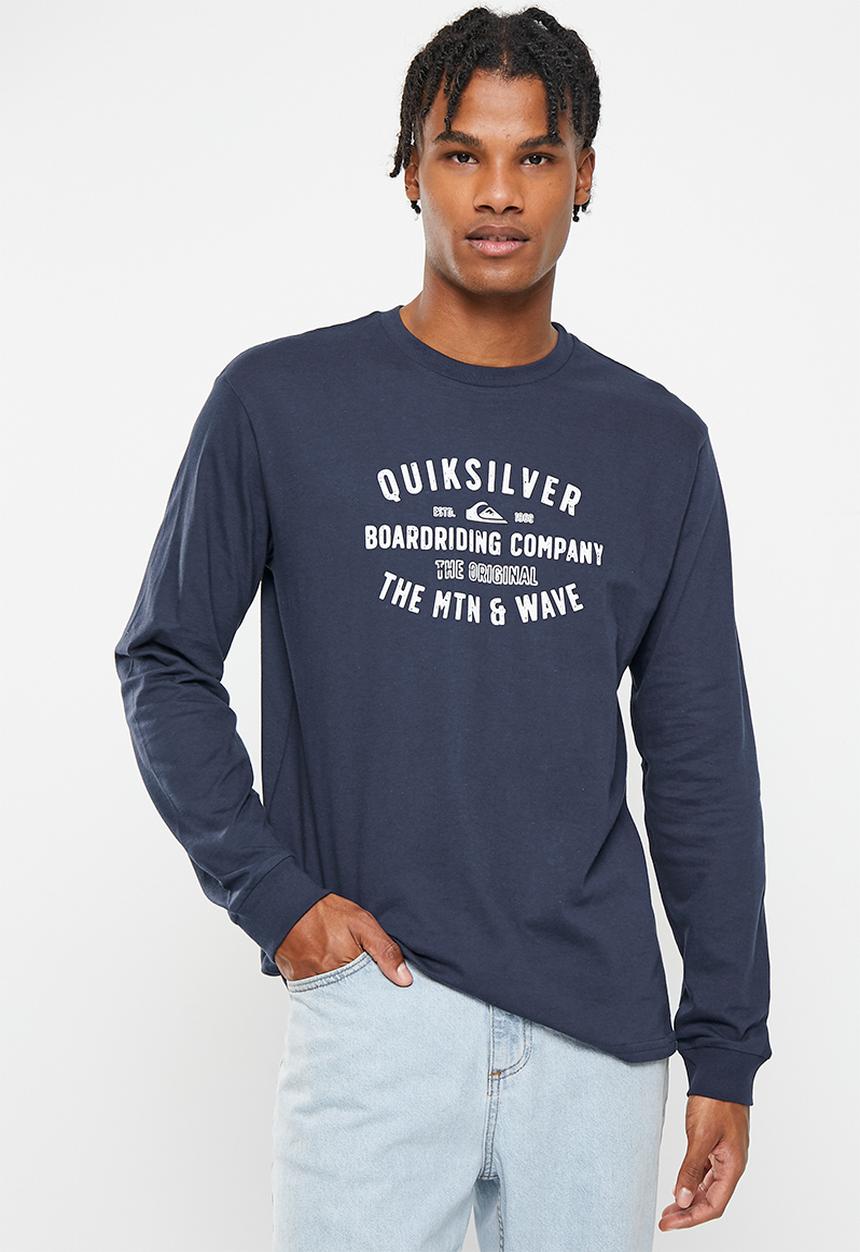 Quiksilver - Qs surf lockup long sleeve - navy blazer