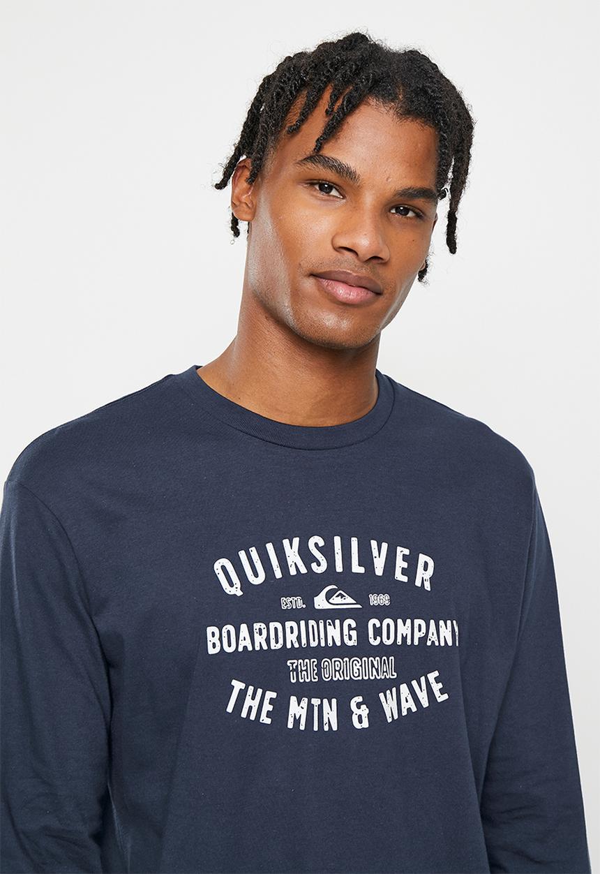 Quiksilver - Qs surf lockup long sleeve - navy blazer