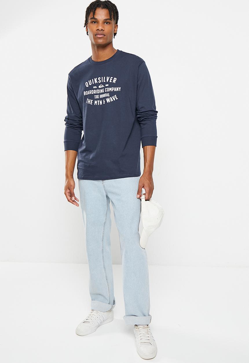 Quiksilver - Qs surf lockup long sleeve - navy blazer
