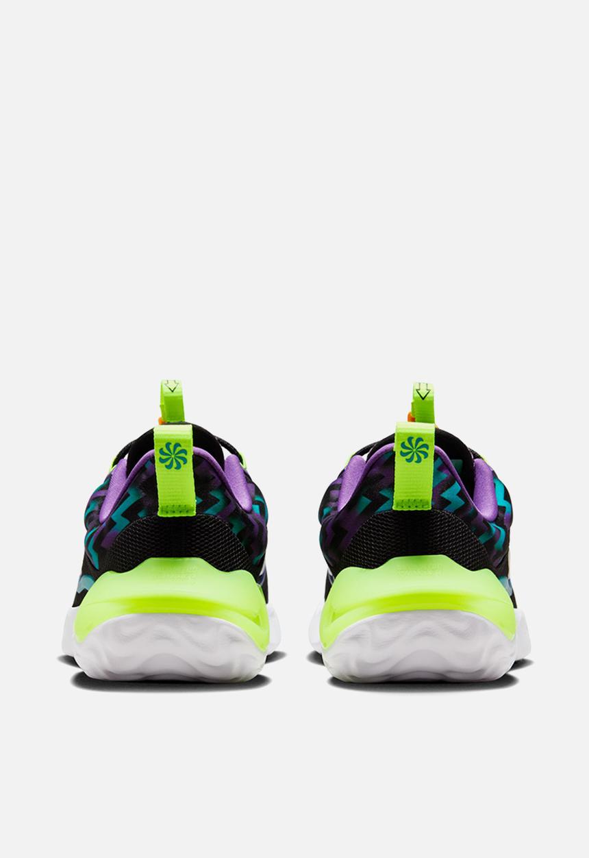 Nike - Nike run flow se (gs) - black/white/teal nebula/volt