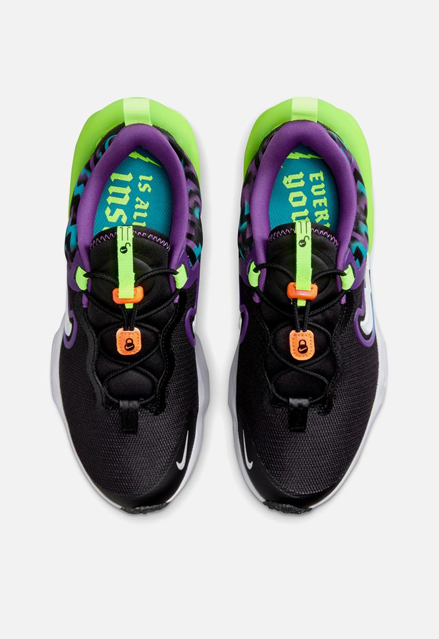 Nike - Nike run flow se (gs) - black/white/teal nebula/volt