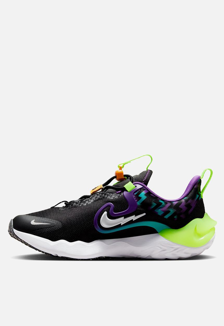 Nike - Nike run flow se (gs) - black/white/teal nebula/volt