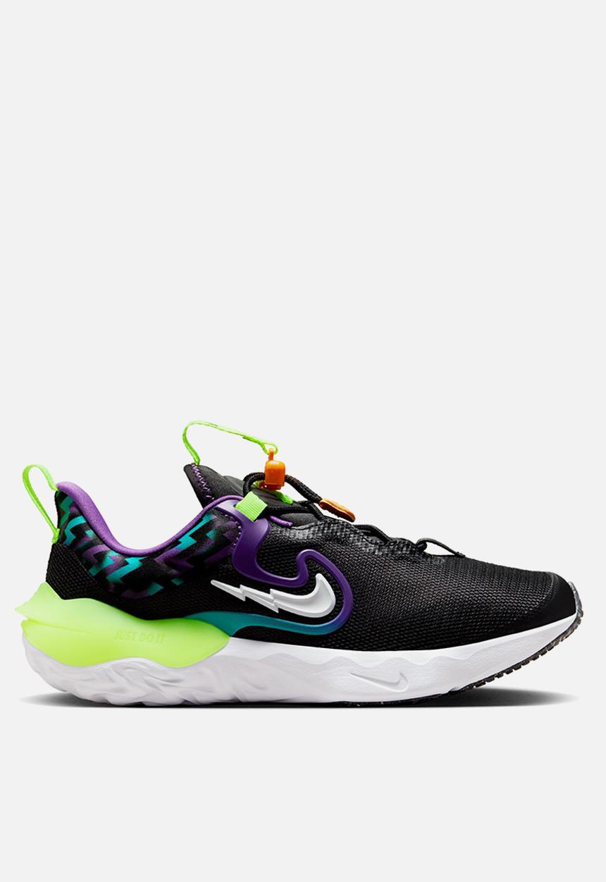 Nike - Nike run flow se (gs) - black/white/teal nebula/volt