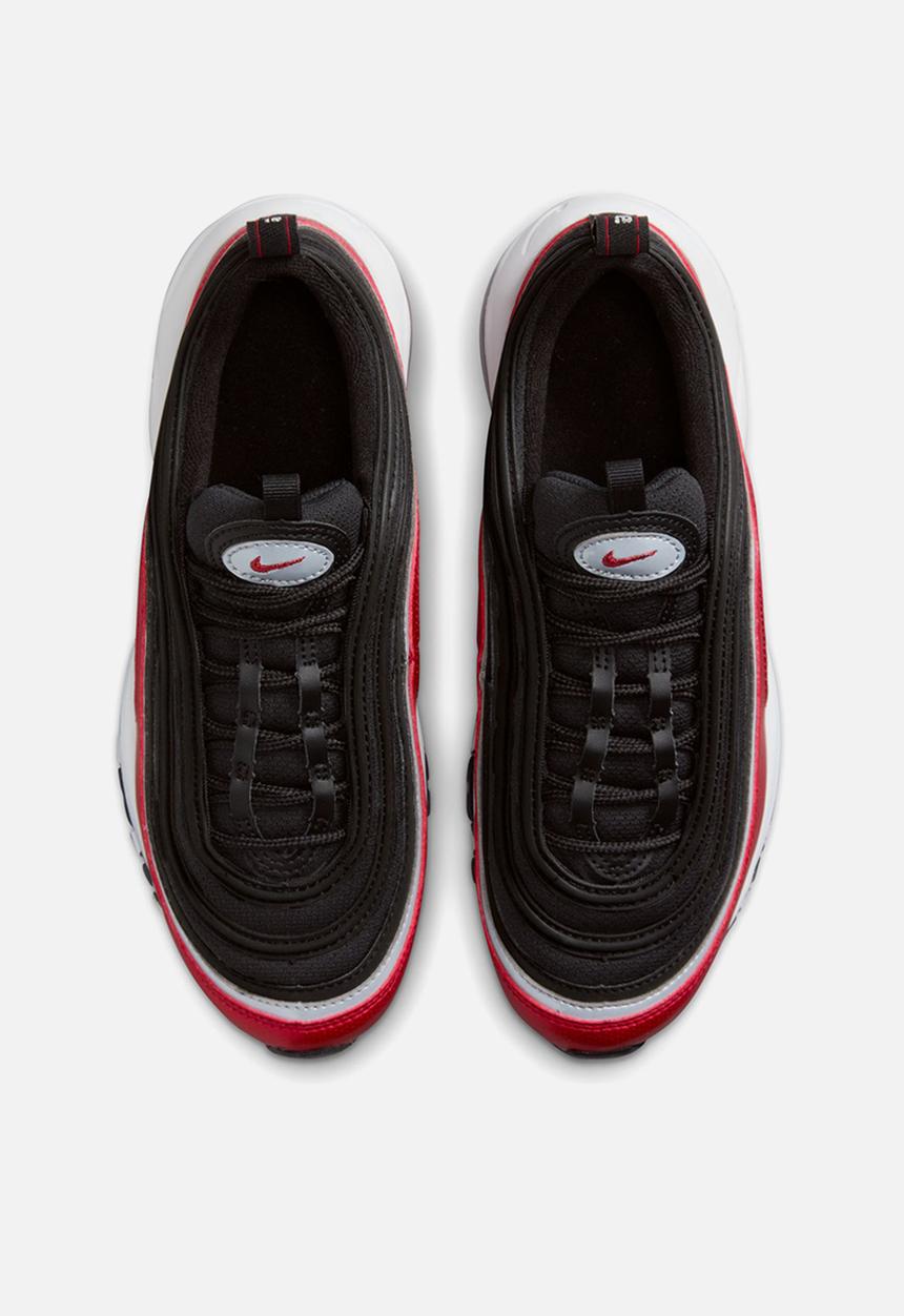 Nike - Nike air max 97 se (gs) - black/metallic silver/varsity red/white