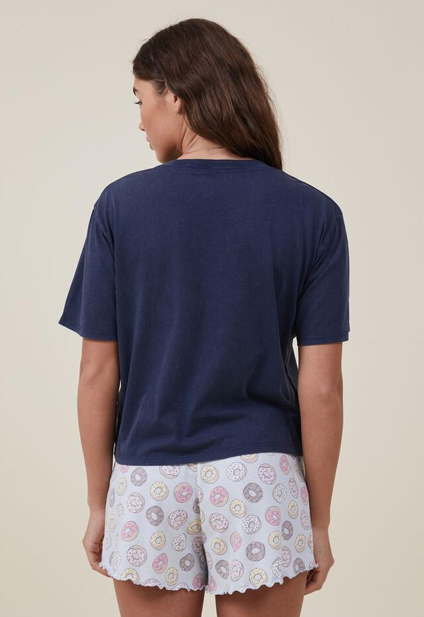 Cotton On - Jersey bed tee - donut worry