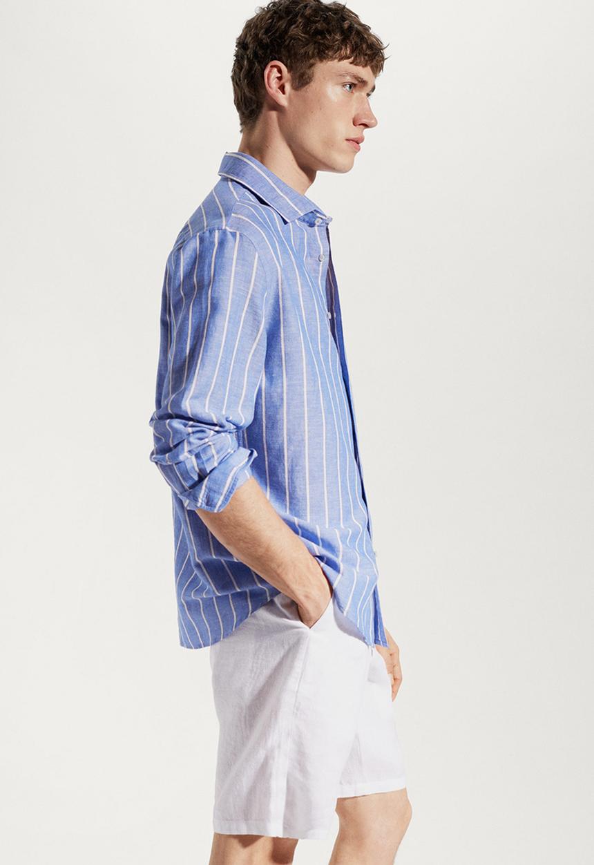 MANGO - Shirt emma2 - blue