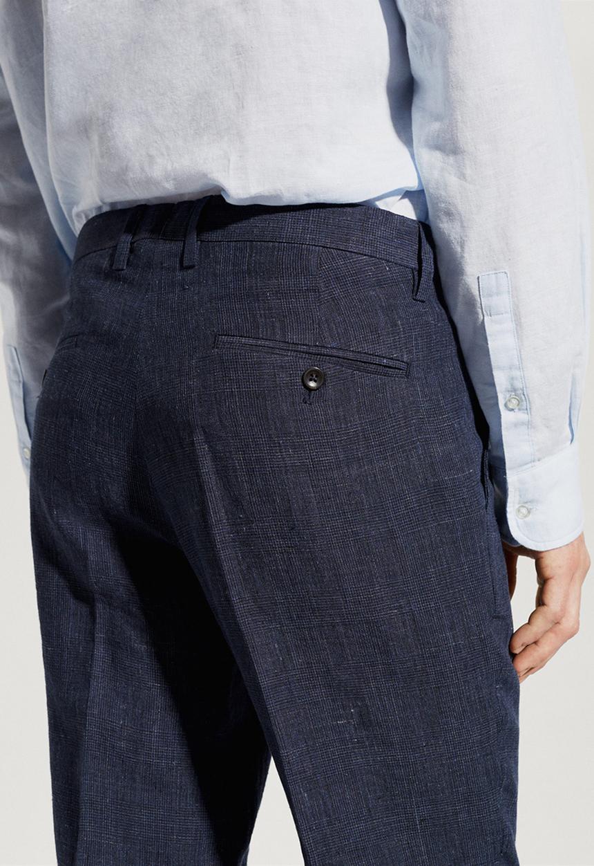 MANGO - Trousers miami - navy