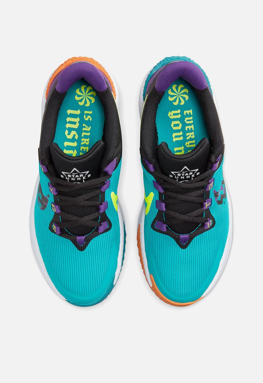 Nike - Nike star runner 4 nn se (gs) - teal nebula/purple cosmos/black/volt
