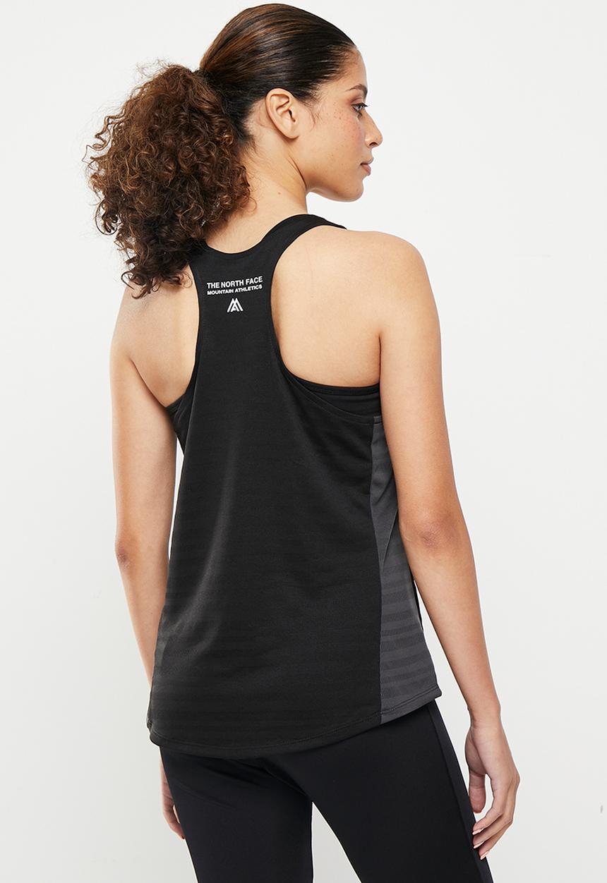 The North Face - W ma tank - tnf black & asphalt grey