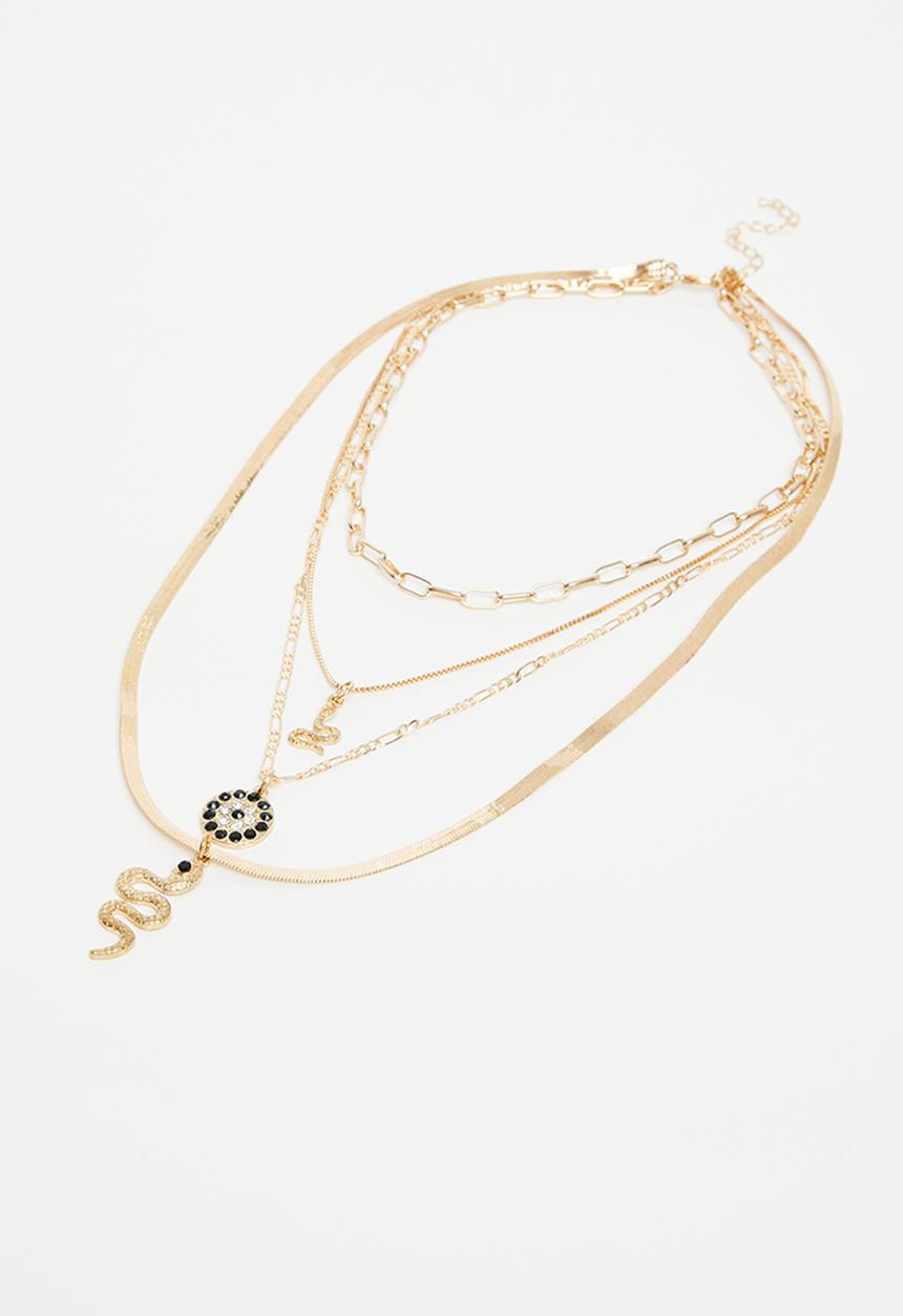 Superbalist - Tina layered necklace - gold