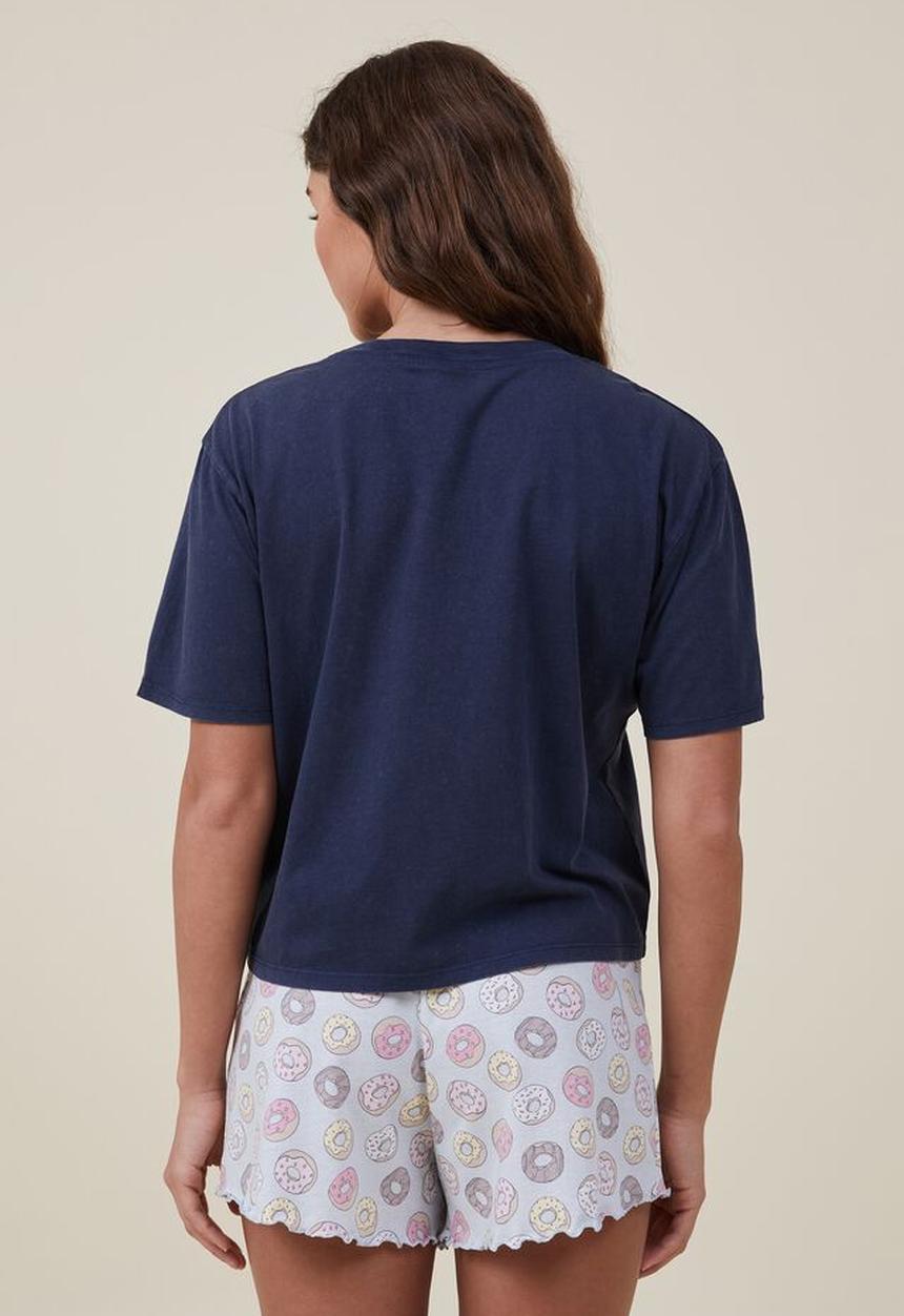 Cotton On - Body jersey sleep short - donut yardage