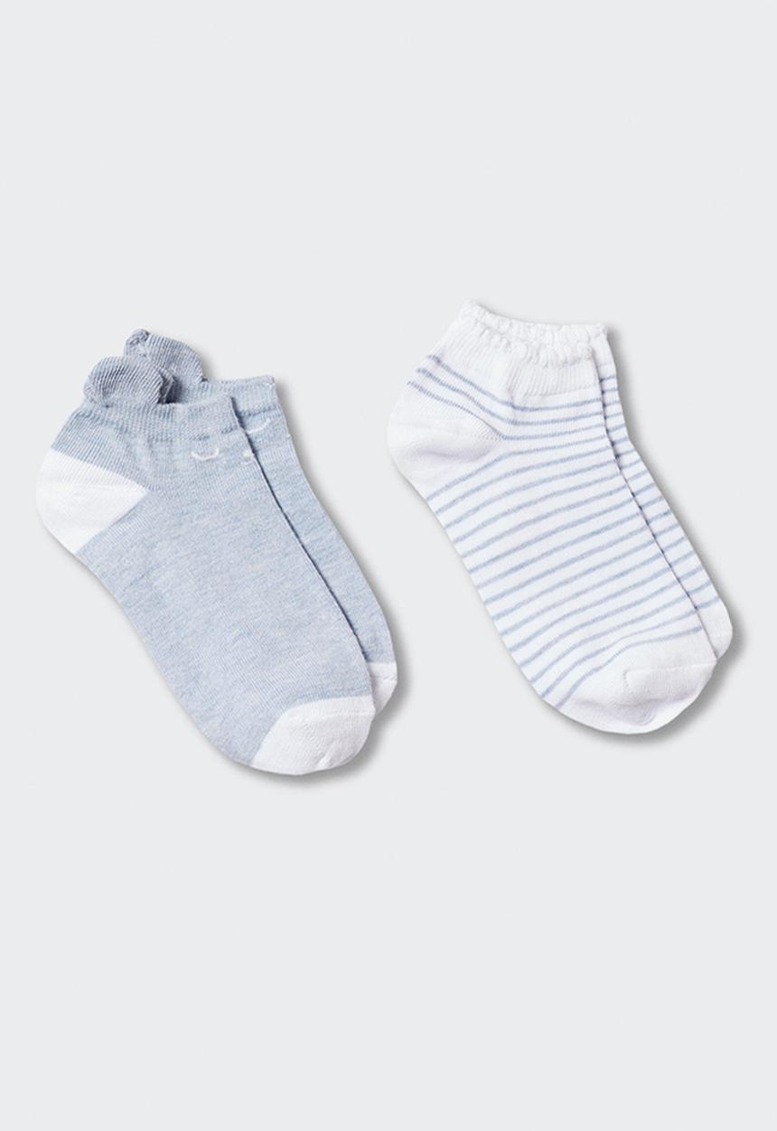 MANGO - Socks raton - sky-blue