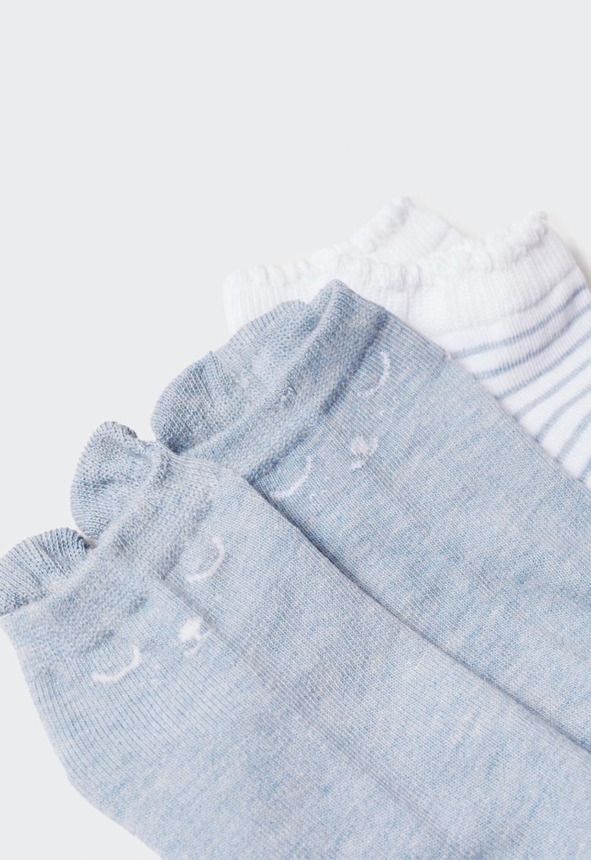 MANGO - Socks raton - sky-blue