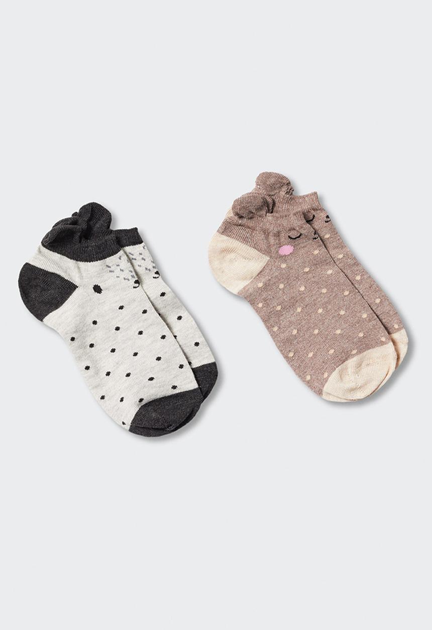 MANGO - Socks gato - grey
