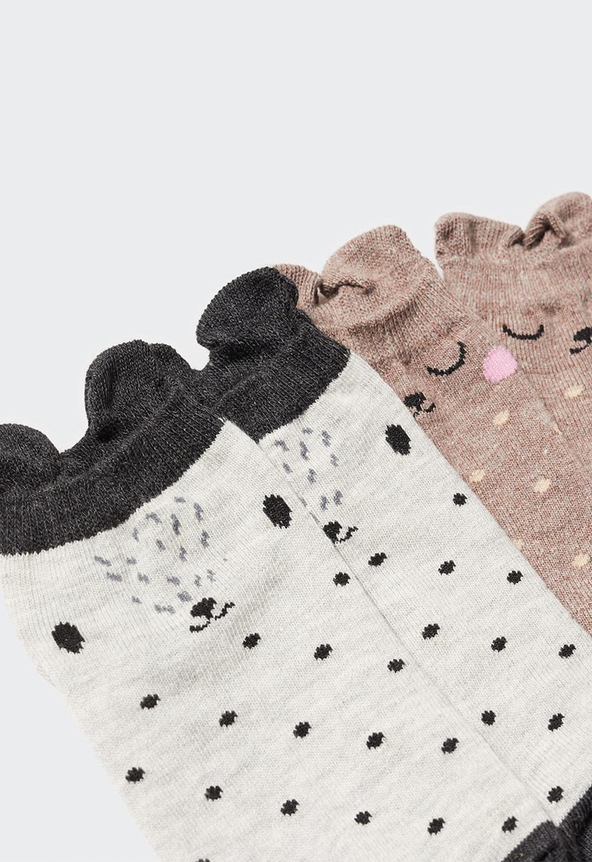 MANGO - Socks gato - grey