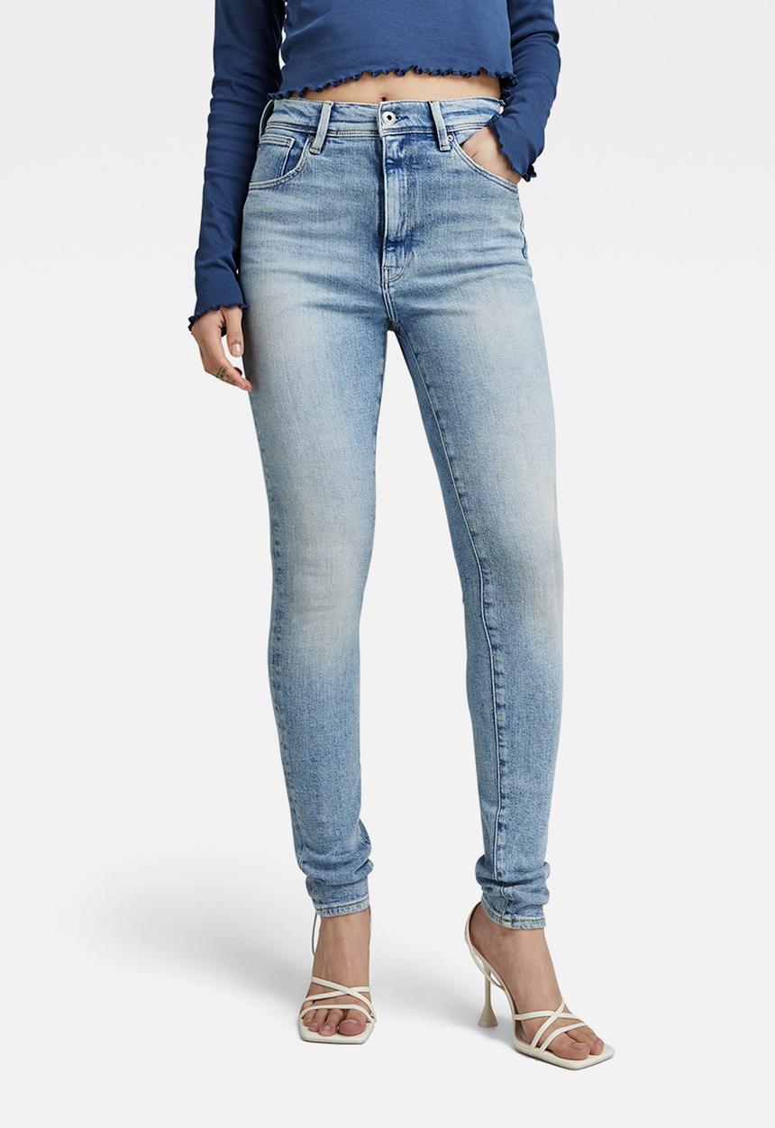 G-STAR - Kafey ultra high skinny wmn - vintage olympic blue