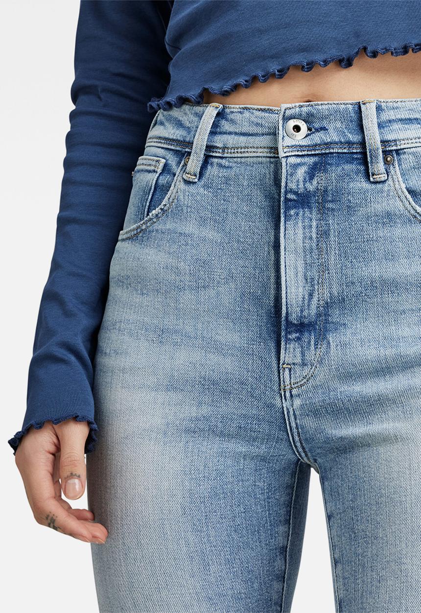 G-STAR - Kafey ultra high skinny wmn - vintage olympic blue