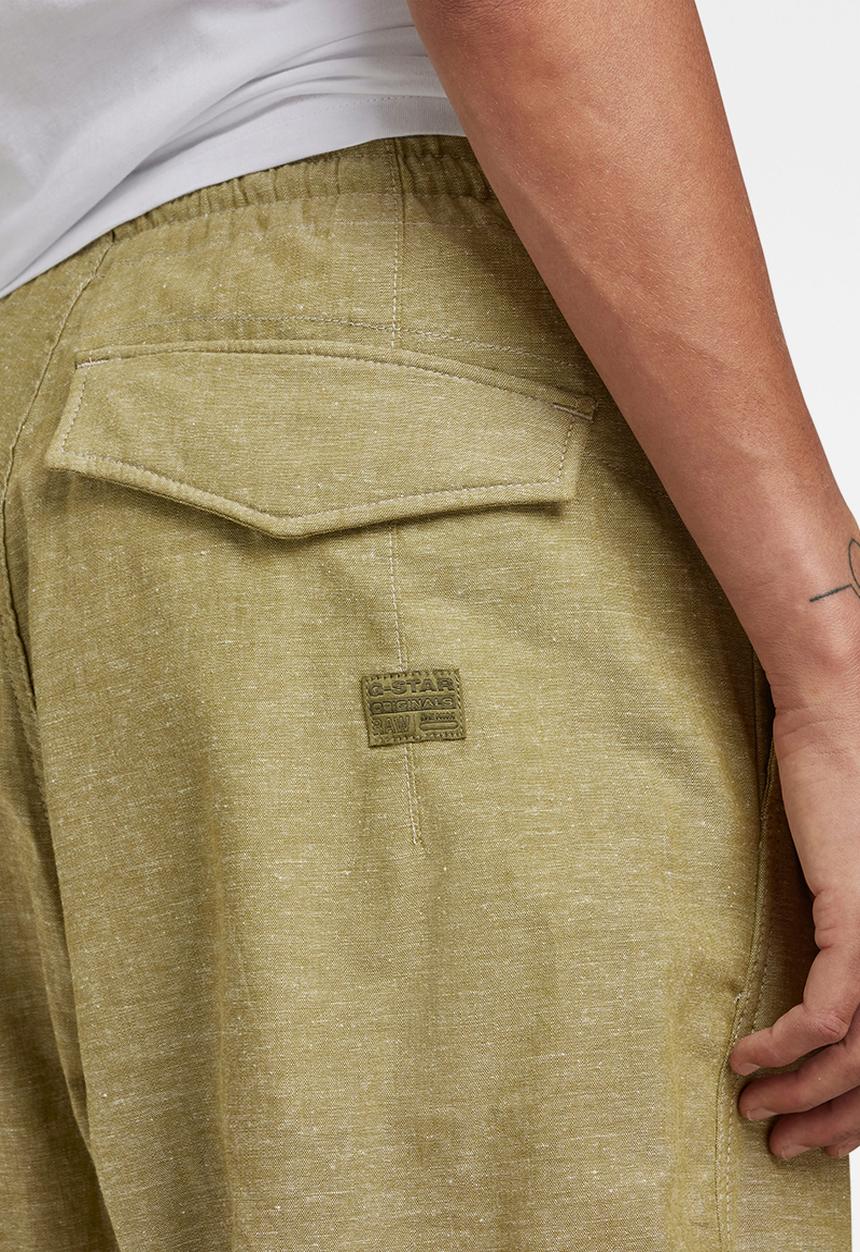 G-STAR - Cosy natural pant - avocado/milk