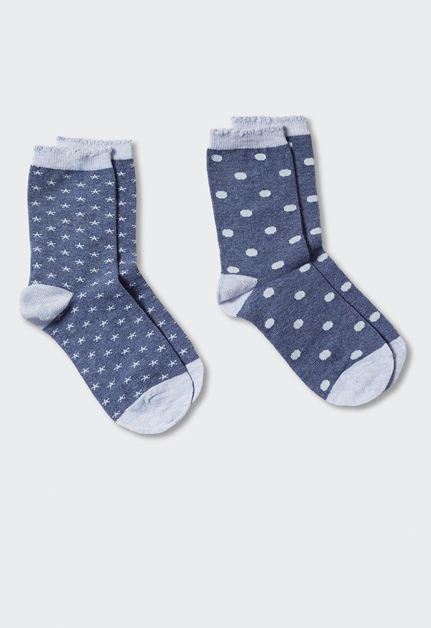 MANGO - Socks star - blue