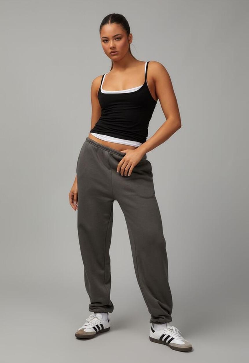 Factorie - Baggy trackpant - charcoal