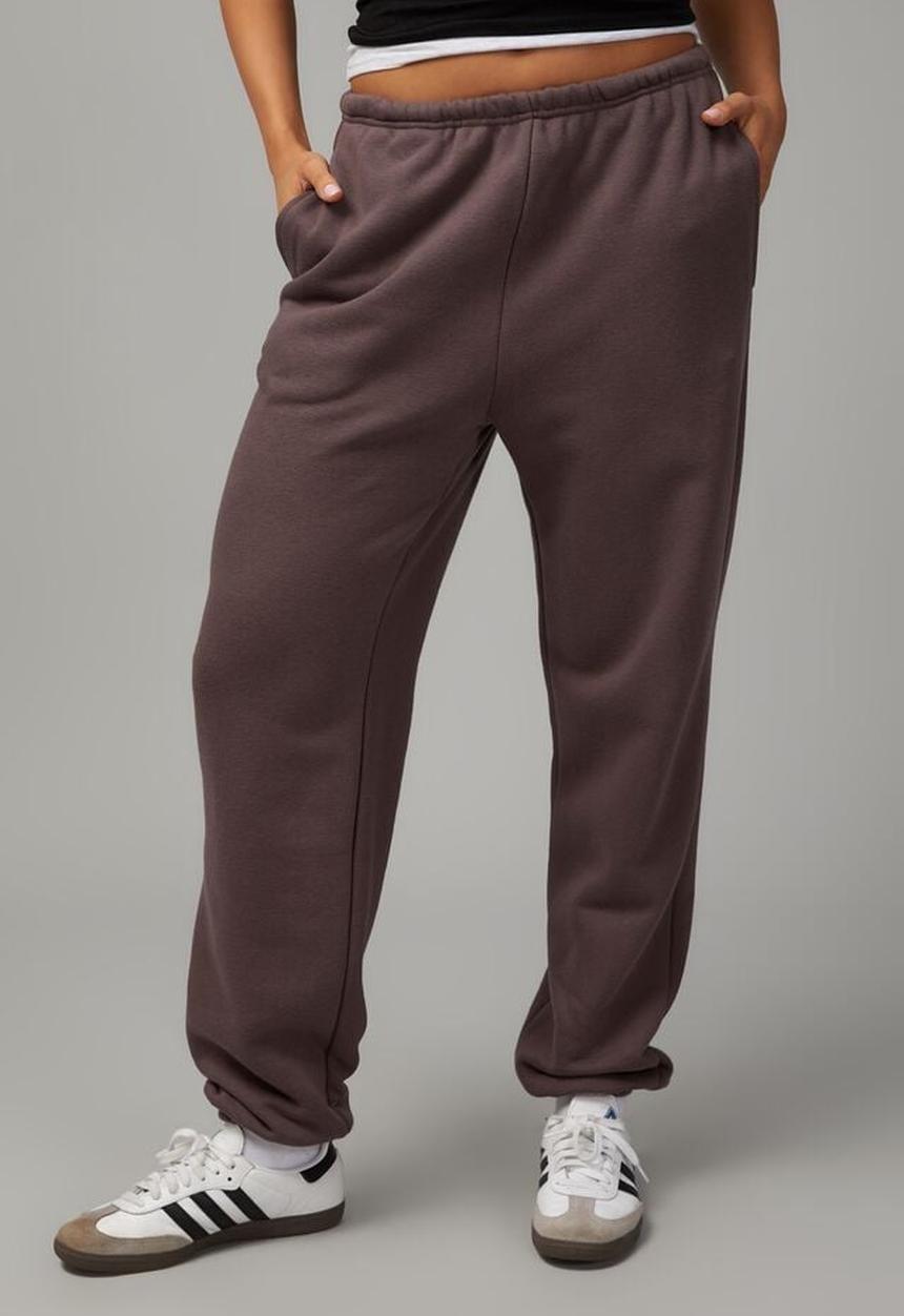 Factorie - Baggy trackpant - plum truffle